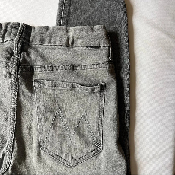 MOTHER | The Pixie - Supermoon - Grey Cropped Skinny Jeans Women’s Size 30 - Picture 6 of 9
